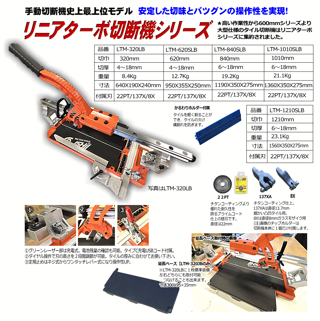 リニアターボ切断機