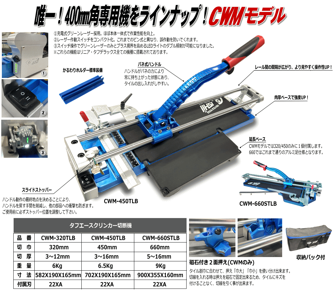 タフエースクリンカー切断機
